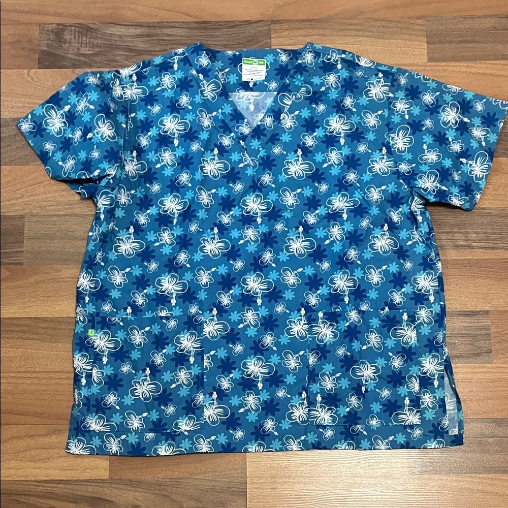 Health pro scrub top ladies 2XL